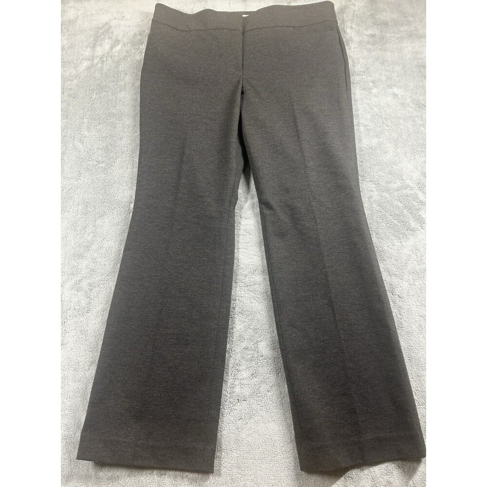 Ann Taylor Loft Career Office Womens Pants Size 16 Gray Stretch NWT 186